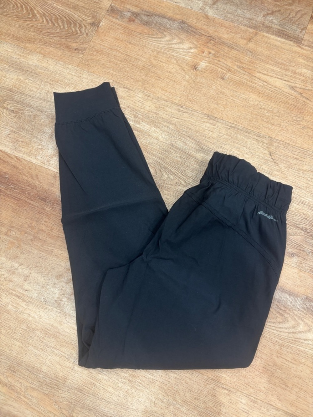 Women’s Black Active Joggers with Elastic Waist
